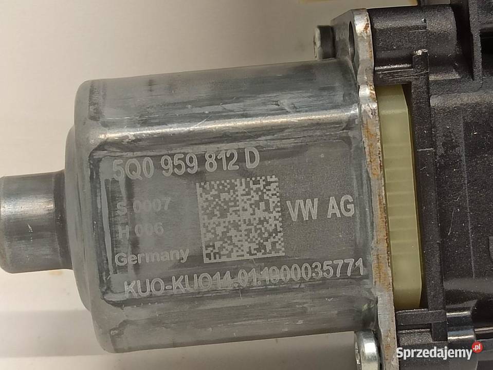 SEAT ARONA SILNICZEK PODNOŚNIK SZYBY 5Q0959812D Części samochodowe