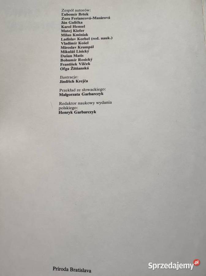 Biologia ekologia Świat zwierząt Lubomir Brtek sprzedam