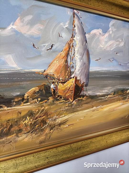 Obrazy ręcznie malowane Mieczysław Wilczek warmińsko-mazurskie Elbląg