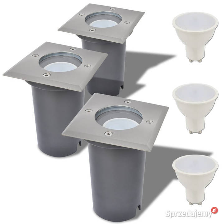 Lampy najazdowe LED 3 kwadratowe WM42413 Warszawa