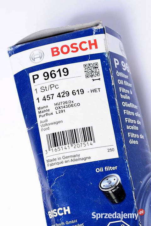 BOSCH FILTR OLEJU AUDI SEAT VW OE6401 P9619 Wrocław sprzedam