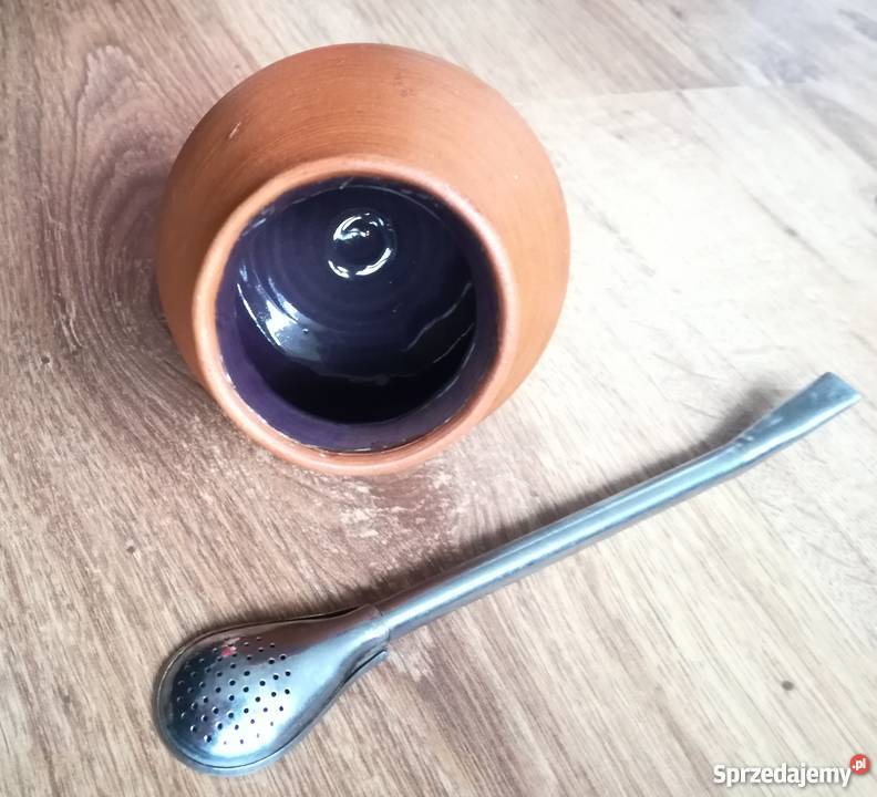 Bombilla i tykwa kubek porcelanowy do Yerba Mate Białystok