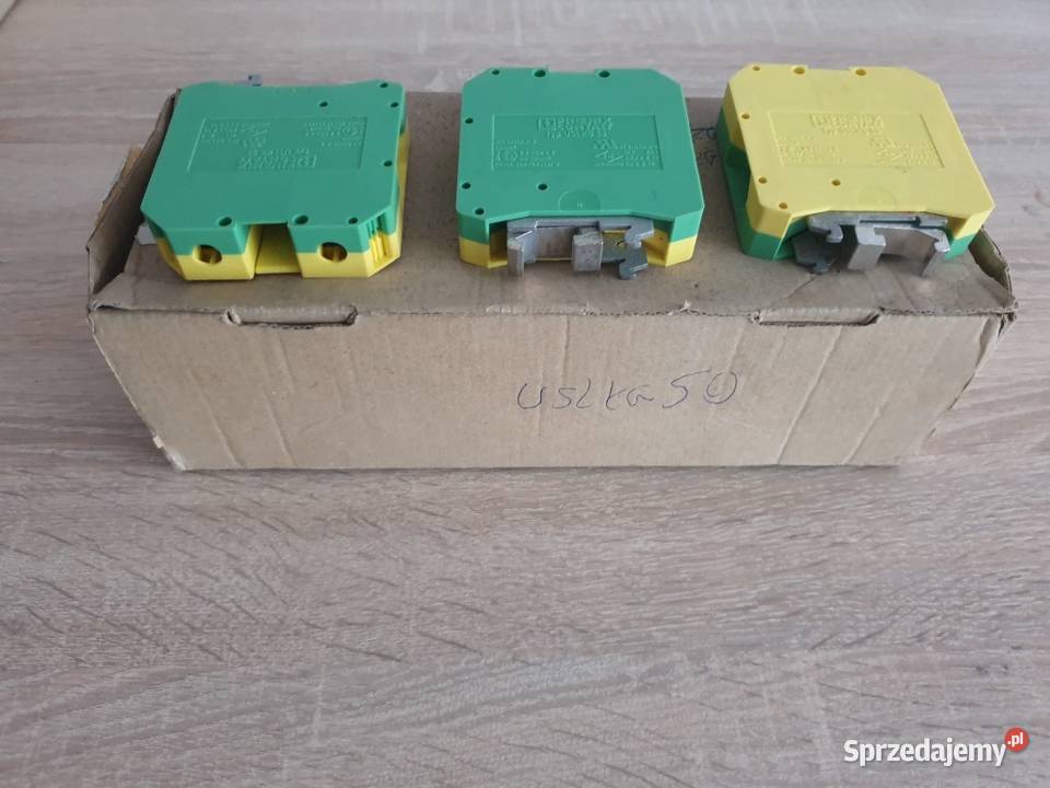 Złączka szynowa Phoenix Contact USLKG50 PE 50mm2 lubuskie Zielona Góra sprzedam