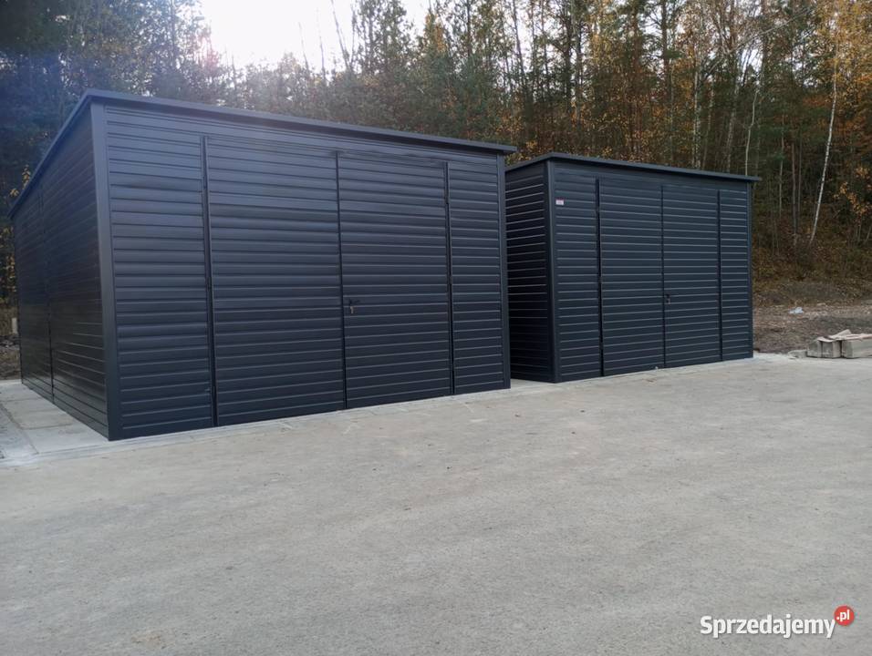 Garaż 4x6 antracyt Kraśnik
