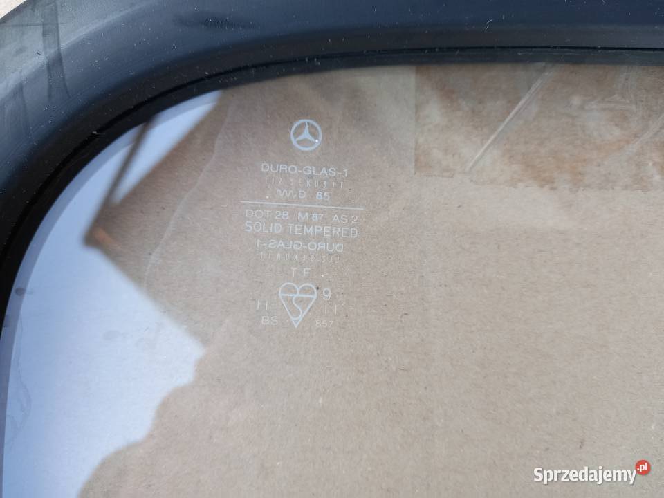 Mercedes 601 kaczka szyba przegrody Bukownica