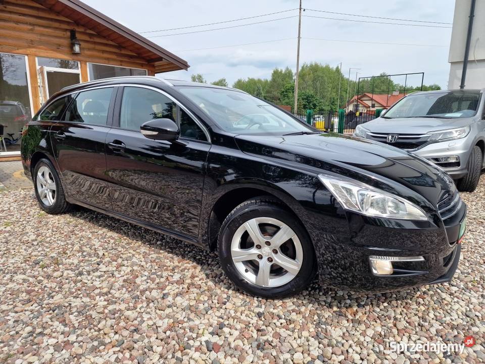 Peugeot 508 16 Diesel Automat Bogate Wyposażenie czarny 508 Białystok