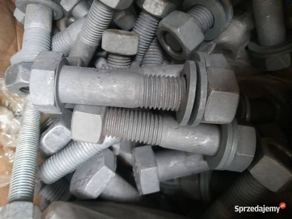 Śruby hv konstrukcyjne fi 16 20 24 30 różne Czajków
