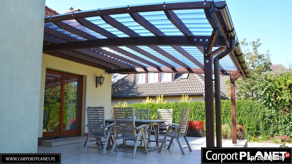 Pergola na tarasie zabudowa tarasu zadaszenie Katowice