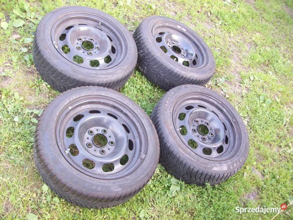 BMW 1 Kola felgi stalowe opony zimowe 1955516 Średnica 16" Mińsk Mazowiecki