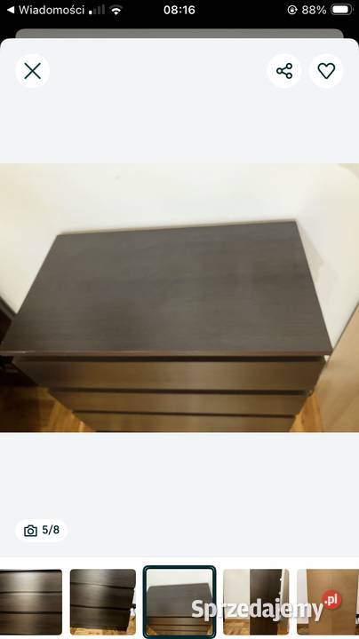 komoda ikea kullen 5 szuflad Dom i Ogród Kolbuszowa