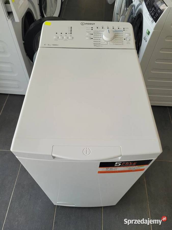 Oferujemy pralkę firmy indesit 5 1000 obr A Pralki i suszarki Kędzierzyn-Koźle