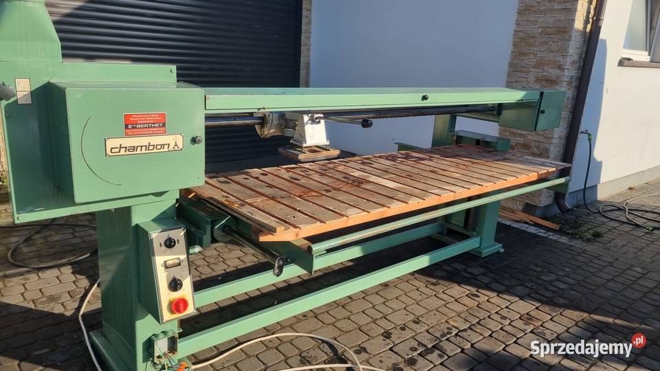 szlifierka długotaśmowa CHAMBON typ 210