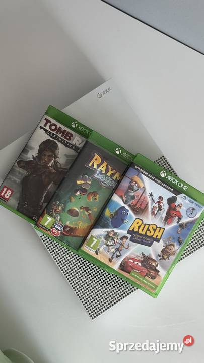 Xbox One S 1TB Pad Niebieski 3 Gry Stan Idealn Grudziądz