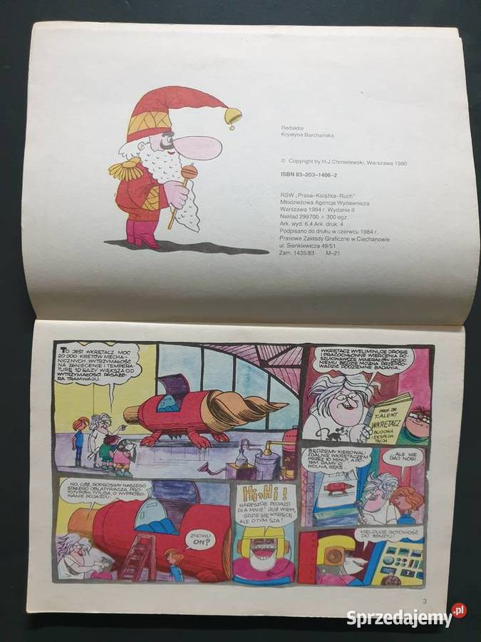 Tytus Romek i ATomek księga XV wyd2 1984 Polskie Gdynia