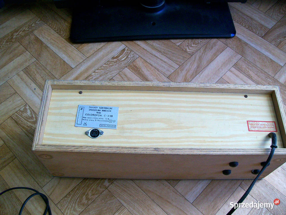 Światła dyskotekowe do magnetofonu analogowego Brzeg