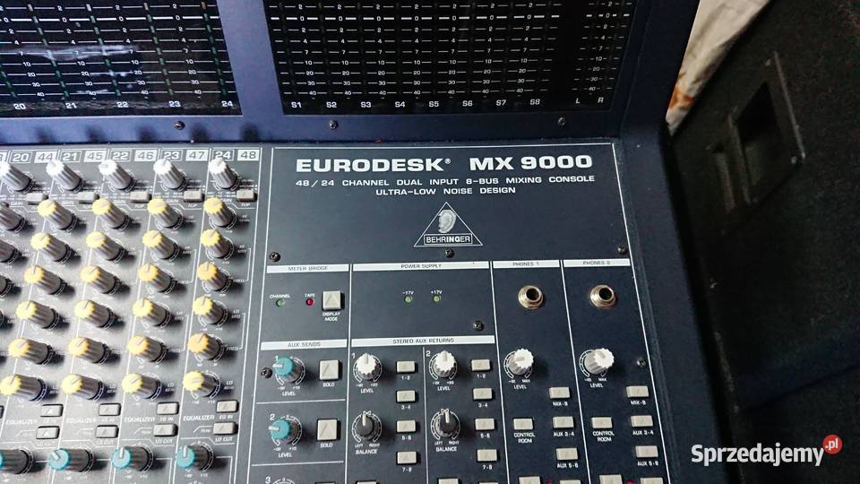 Mikser Behringer MX9000 Eurodesk stan idealny Muzyka Wadowice