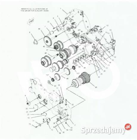 Skrzynia biegów 2162273 POWERSHIFT CAT TH580B sprzedam