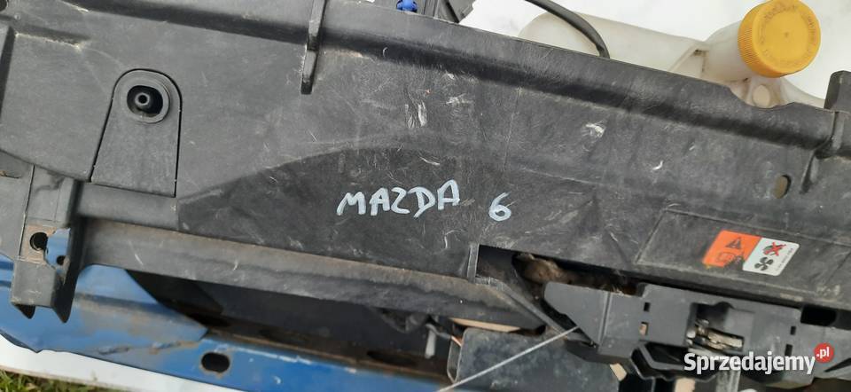Mazda 6 pas przedni wentylator chłodnica Siechnice
