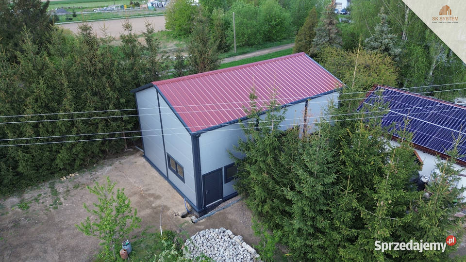 Hala 96 m2 stalowa magazyn warsztat płyta dolnośląskie Wrocław
