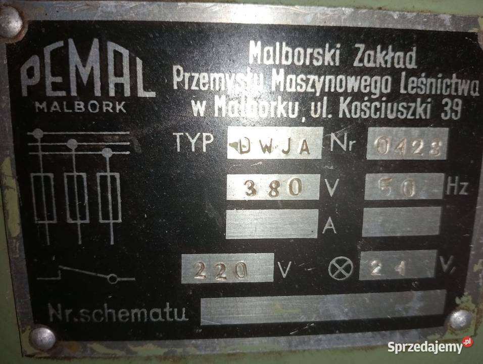 Wiertarka oscylacyjna PEMAL Wejherowo