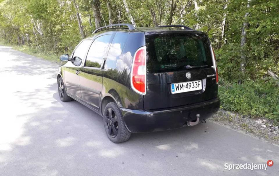 Skoda Roomster 19TDI bez DPF 287800km mazowieckie Nowy Zglechów sprzedam