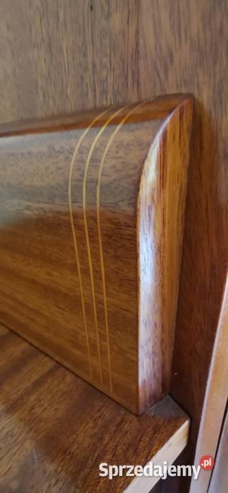 Secesja Witryna narożna mahoń Ok 1915 Wrocław sprzedam