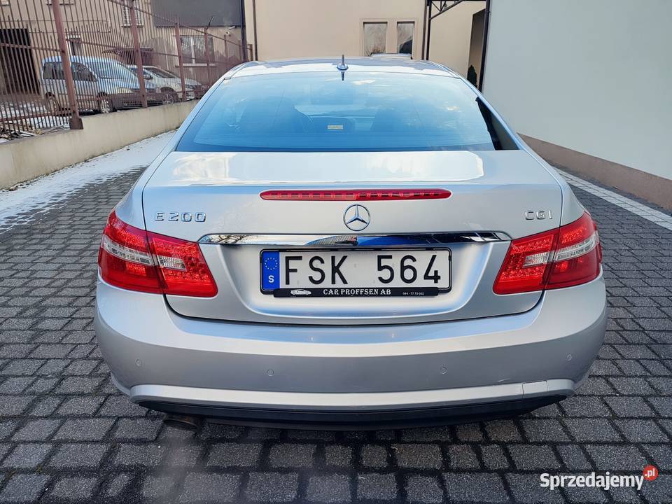 Mercedes E 200 bezwypadkowy oryginalny przebieg elektryczne szyby Będzin
