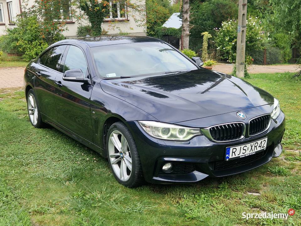 BMW Seria 4 20 gran coupe xDrive F36 420d skórzana tapicerka Jasło