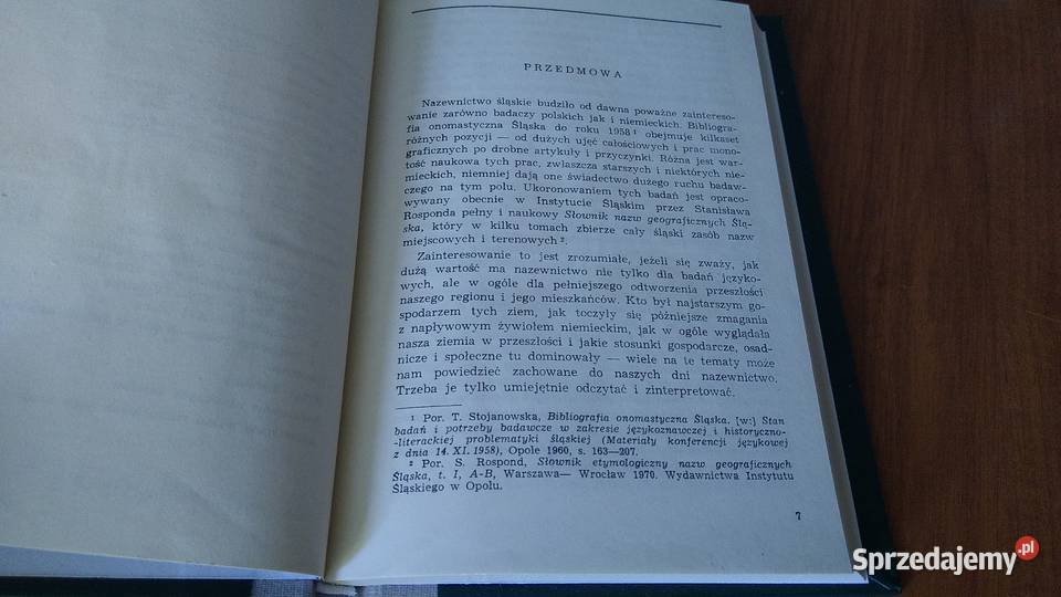 Opolszczyzna w świetle nazw miejscowych Henryk Gdańsk