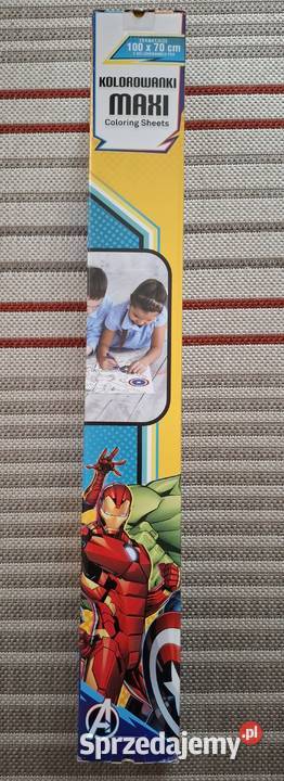 Kolorowanki Maxi 100 x 70 Avengers 2 Papier Oświęcim
