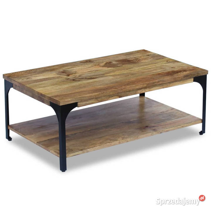 Stolik kawowy z drewna mango 100x60x38 WM243341 mazowieckie Warszawa