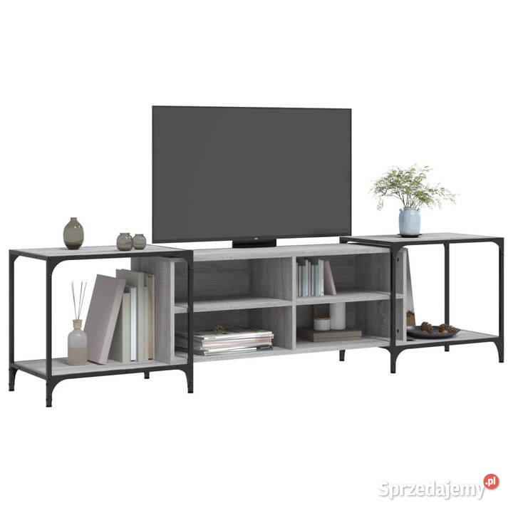 Szafka pod telewizor szary dąb sonoma 203x37x50 Warszawa sprzedam