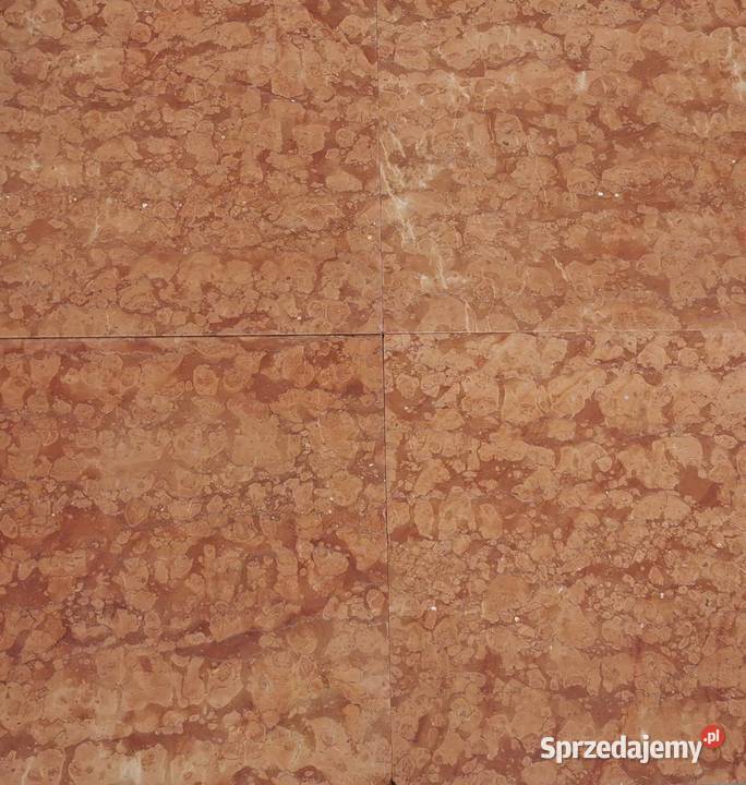 Płytki Marmurowe ROSSO VERONA 40x40x15 mat podkarpackie Przemyśl