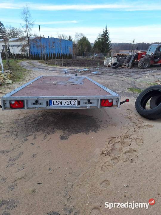 Laweta Martz 5x2m platforma najazdy FV 23 Piaski
