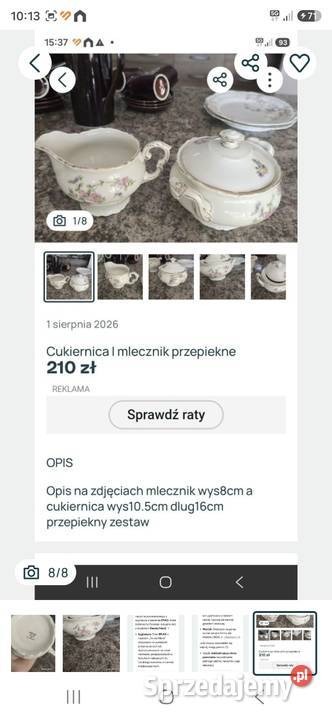 Zestaw dos stary cukiernica I mlecznik Międzyrzecz