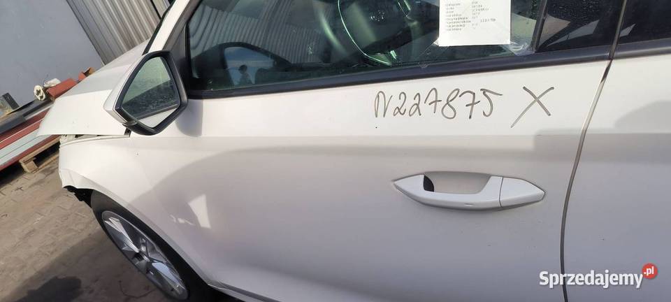 DRZWI LEWE PRZÓD SKODA OCTAVIA IV LF9E ORYGINAŁ Lipno