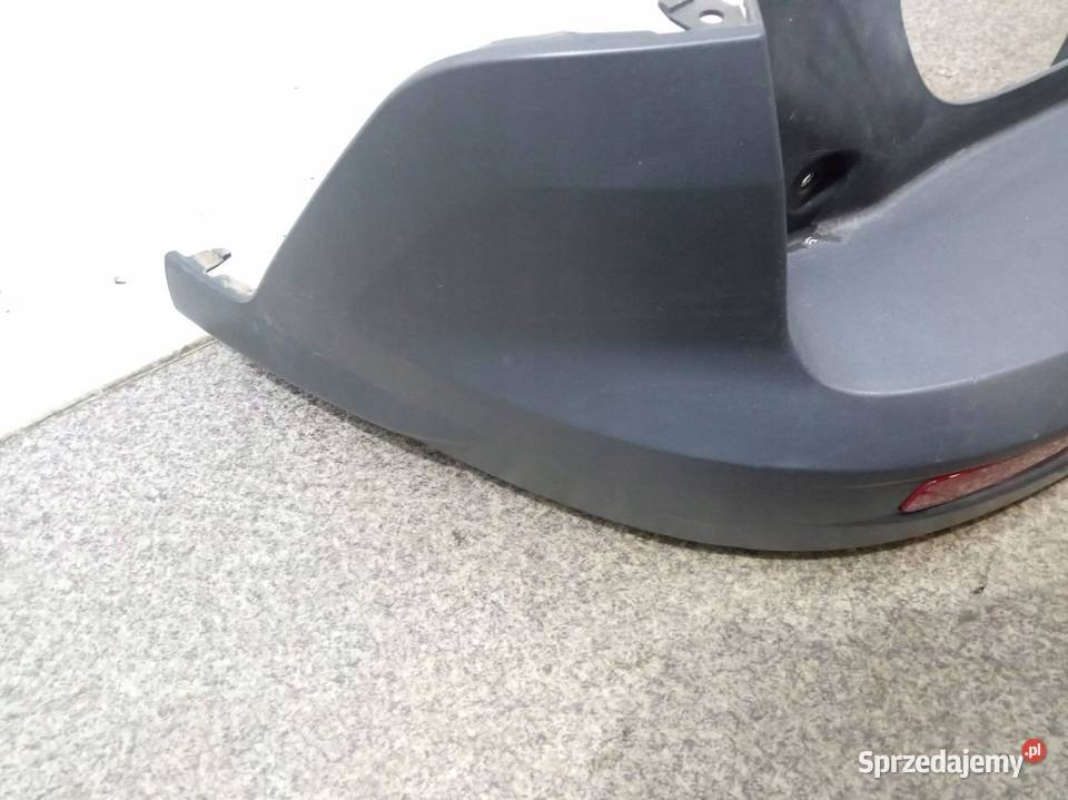 ZDERZAK TYŁ CZARNY Ford Transit Connect II