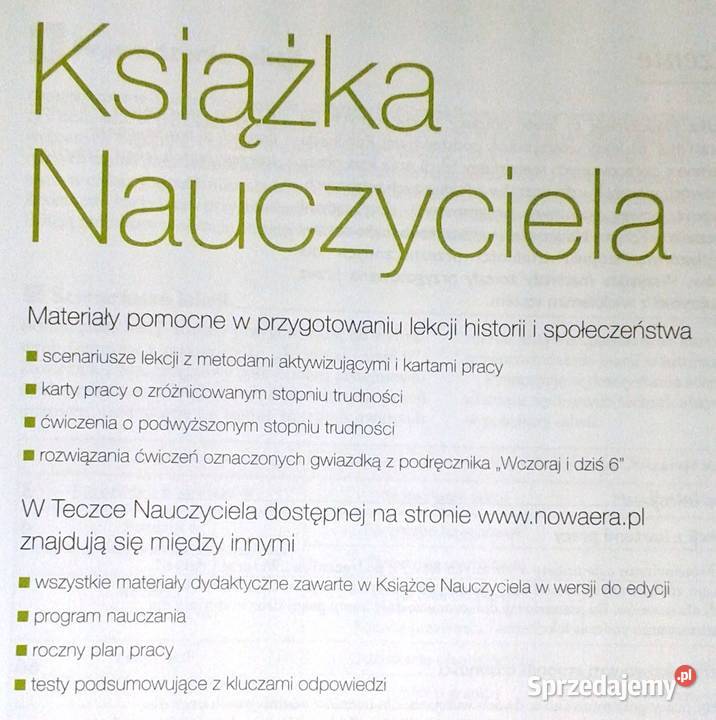 Wczoraj i Dziś Materiały dydaktyczne klasy 6 Chełm