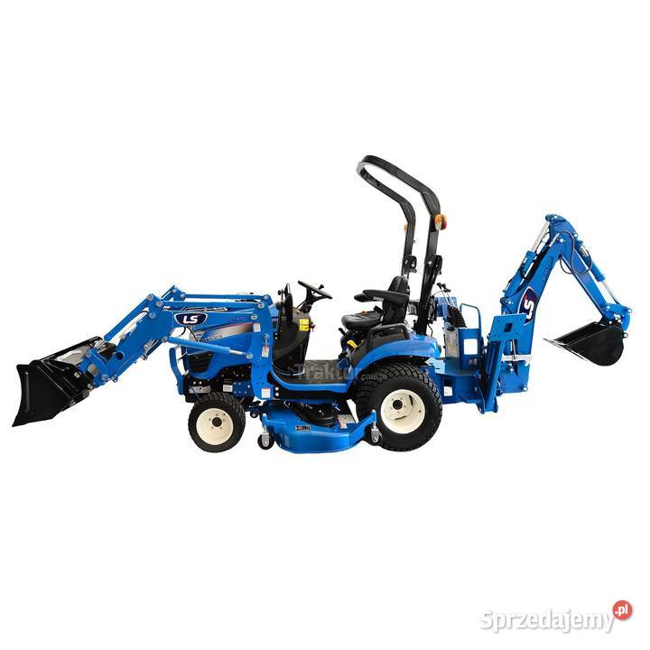 LS Tractor MT125 4x4 247 TURF koparka LB1107 LS Tractor