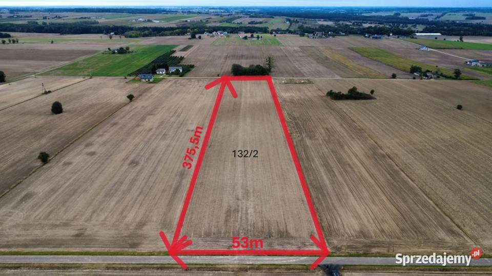 Działka rolna z prawem do zabudowy 19917HA asfalt Kołacinek