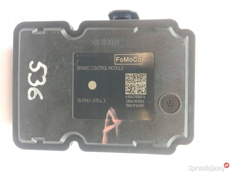 POMPA ABS AV592C405CC Ford Fiesta Mk7 20082016 Rok produkcji 2011