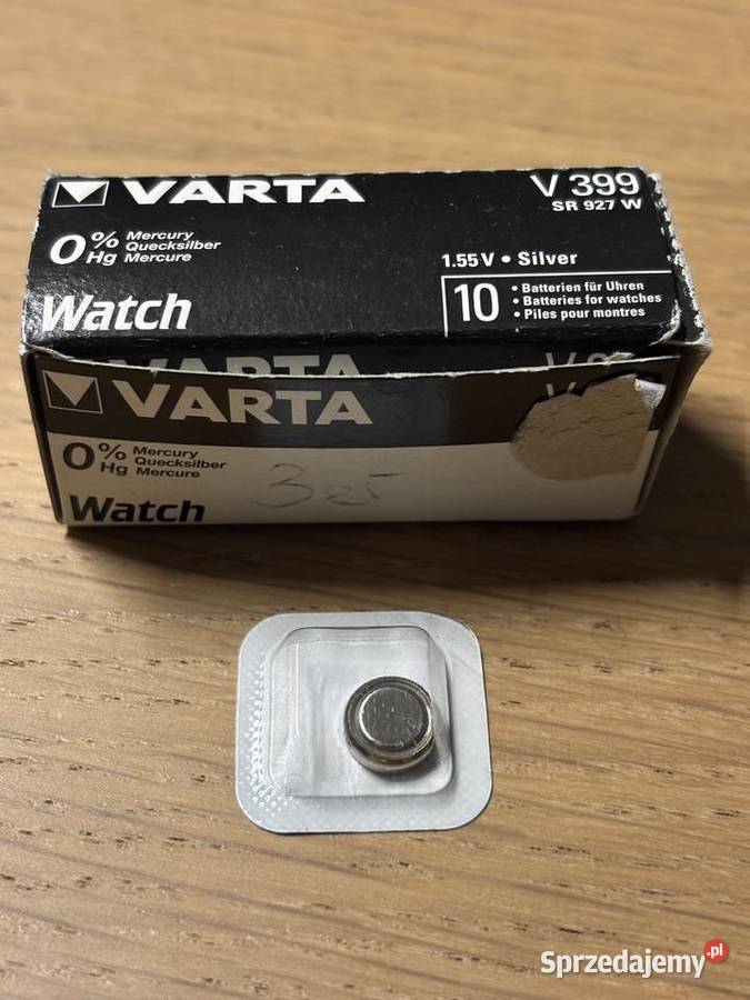 Bateria VARTA V399 SR57 AG7 155V 1 Bytom