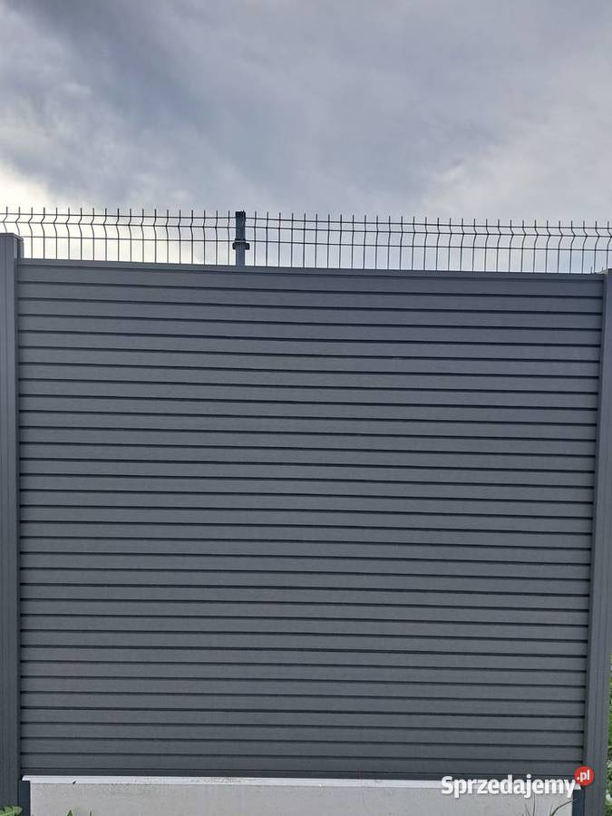 Ogrodzenie kompozytowe powlekane PCV