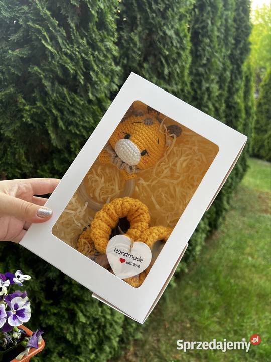 Ręcznie robione buciki niemowlęce zawieszka z Plewiska
