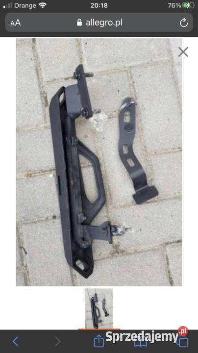 Yamaha MT 07 Tracer mocowanie kufrów uchwyt