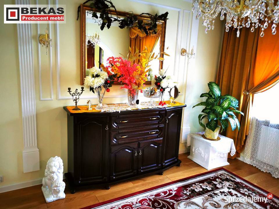 Stylowa Komoda 180 2S4D Włoski Orzech BEKAS 50cm Kielce