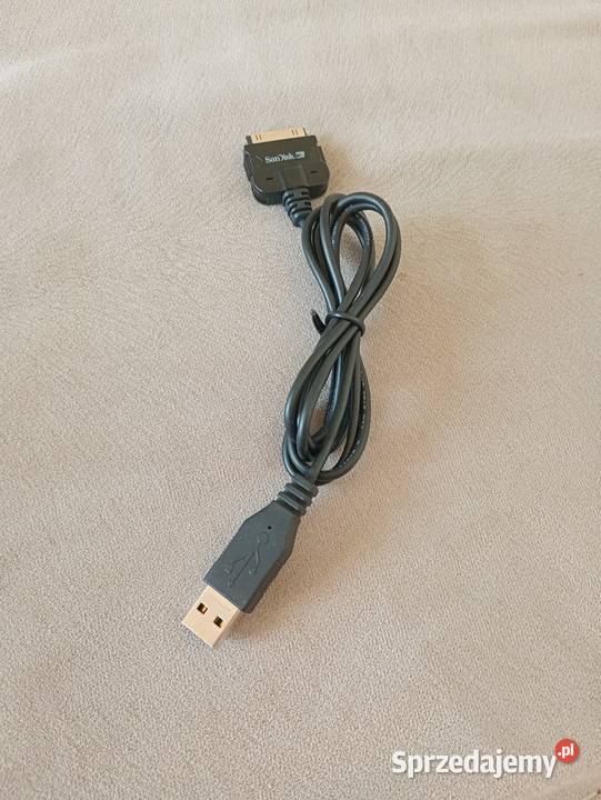 kabel przewód USB A SanDisk czarny dł 110 Szczecin