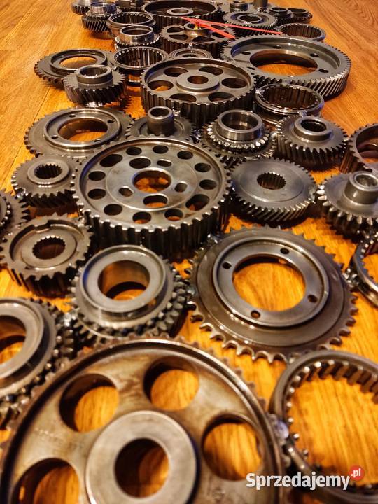 Zegar ścienny zębatki handmade industrialny Ruda Śląska