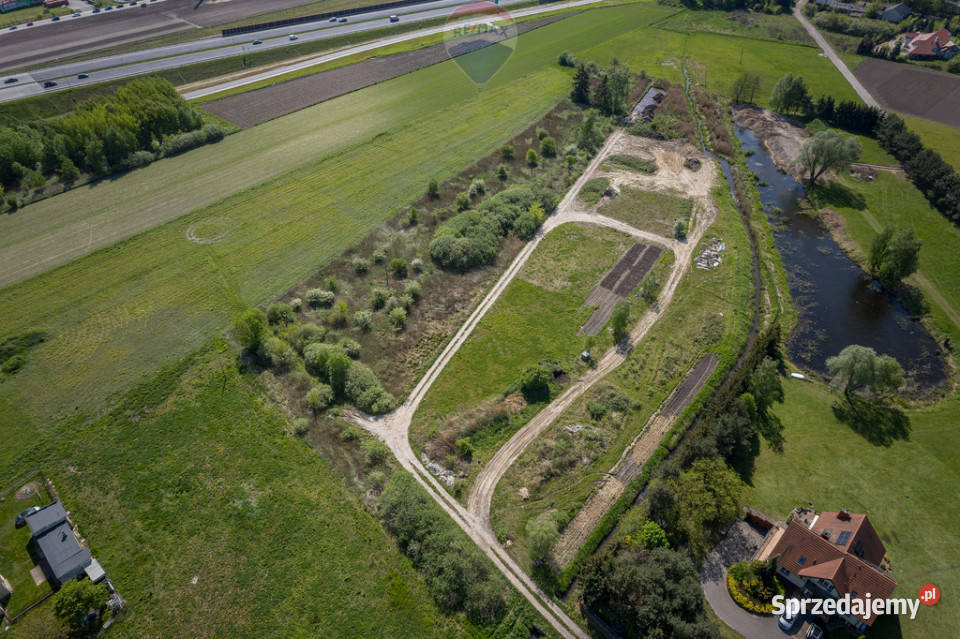ziałka inwestycyjna budowlano usługowa 9968m 52m Lesznowola sprzedam
