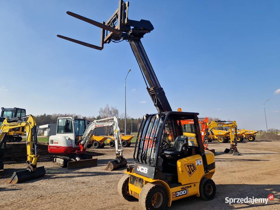 Wózek widłowy JCB TLT 30D 2002r teleskopowy 3 Wózki widłowe Ryżki
